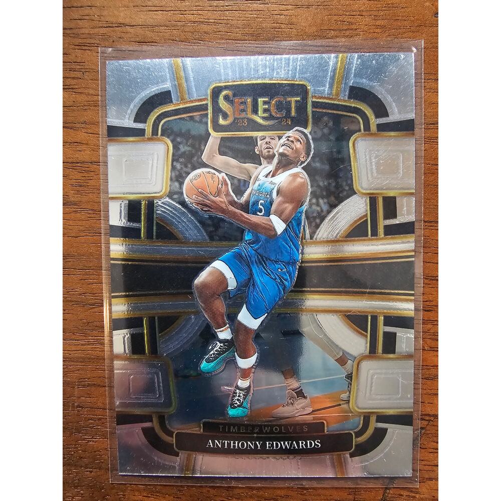 Anthony Edwards 2023-24 Panini Select #37 - Concourse - Minnesota Timberwolves